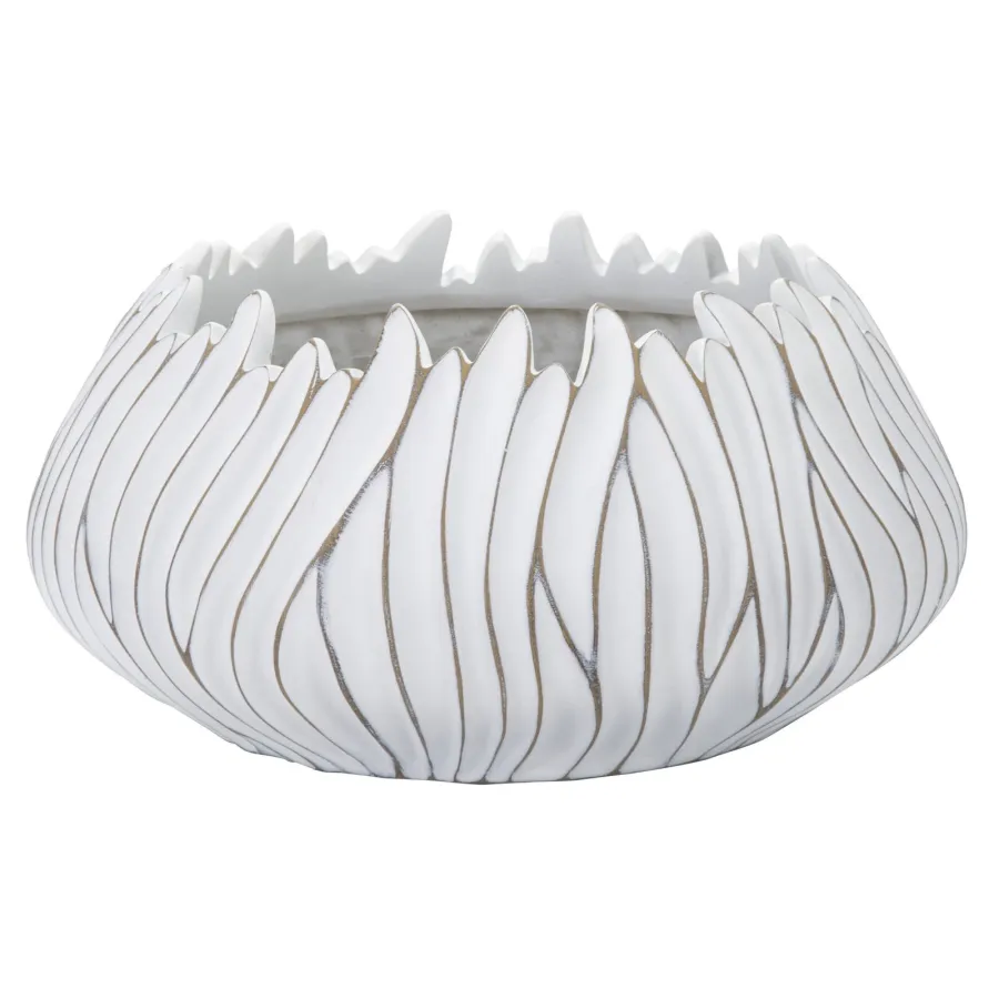 CACHEPOT RESINA HONDURAS 40X20 cm